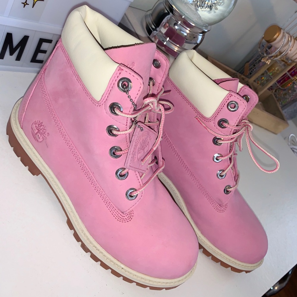 Timberland Pink Boots